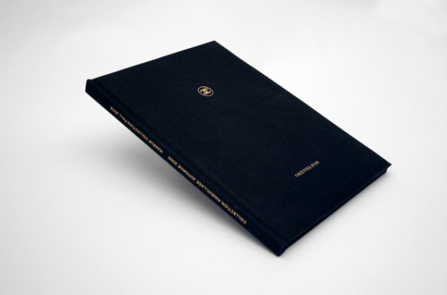 This incredibly elegant book/press kit presents Chanel's makeup collection via a collaboration with makeup artist Peter Phi This incredibly elegant book/press kit presents Chanel's makeup collection via a collaboration with makeup artist Peter Phi